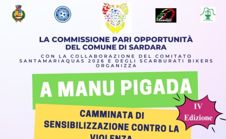 Visualizza la notizia: A Manu Pigada-Camminata di sensibilizzazione contro la violenza Visualizza la notizia: A Manu Pigada-Camminata di sensibilizzazione contro la violenza